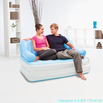 Многофункциональный надувной диван трансформер BESTWAY 75038