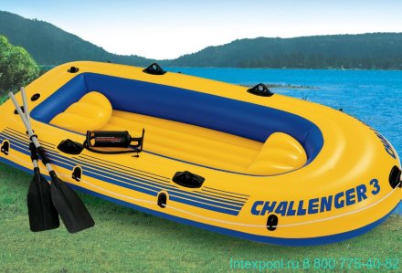 Надувная лодка Challenger INTEX 68370