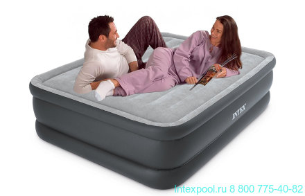 Надувная кровать двуспальная Intex 64140 Essential Rest Airbed