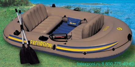 Надувная лодка Excursion INTEX 68319