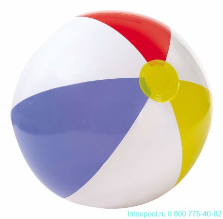 Надувной цветной мяч 51 см Intex 59020