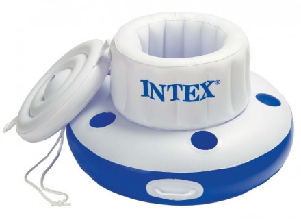 Плавающий надувной бар INTEX 58820 для охлаждения напитков 79 см