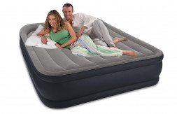 Двуспальная надувная кровать Deluxe Pillow Rest Raised Bed Intex 64136