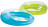 Надувной круг-матрас с ручками цвета Intex 58883