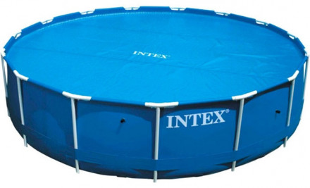 Обогревающее покрывало 244 см INTEX 29020 (59958) Solar Cover для круглых бассейнов