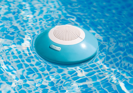 Плавающая музыкальная Bluetooth-колонка с LED-подсветкой