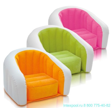 Надувное кресло Intex 68571 Cafe Club Chair
