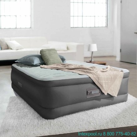 Полуторная кровать PremAire со встроенным насосом Intex 64904