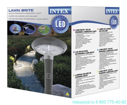 Подсветка для газона на солнечных батареях INTEX 56695