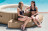 Надувная лавка диван для пузырьковой СПА джакузи Intex 28507