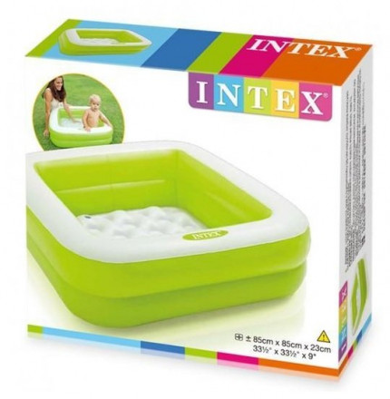Детский бассейн с надувным дном INTEX 57100